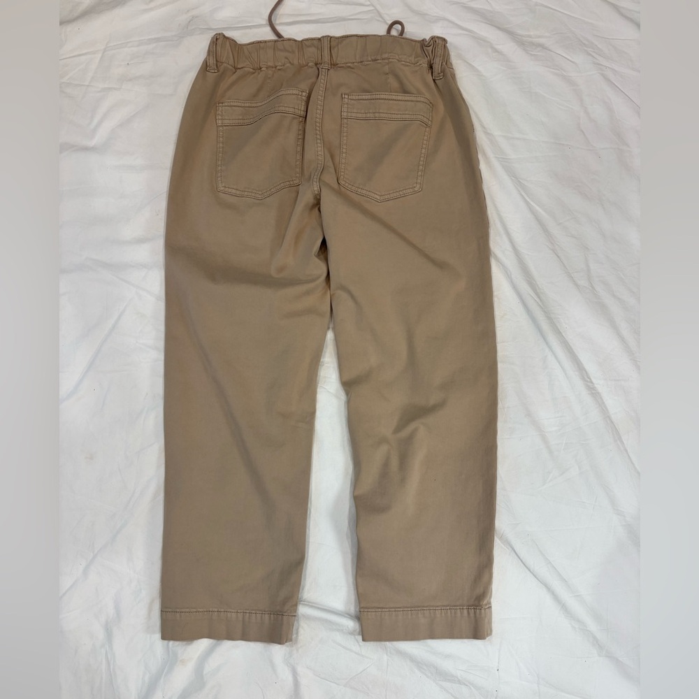 Liverpool Tan Drawstring Trousers - Picture 2 of 4